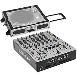 Pack Xone:96 + Trolley Case Silver Allen & Heath