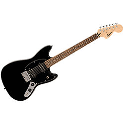 Squier by FENDER Bullet Mustang HH Black - Guitarra Vintage