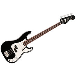 Fender Deluxe Active P-Bass - Black Rwd - Electric Bass SonoVente