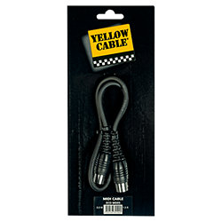 MD05 - CORDON MIDI DIN 5 BROCHES M / 5 BROCHES M 50CM Yellow Cable