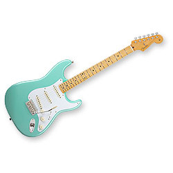 surf green 50s stratocaster