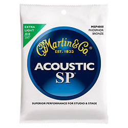 SP Acoustic MSP4000 Extra Light 10-47 Martin Strings