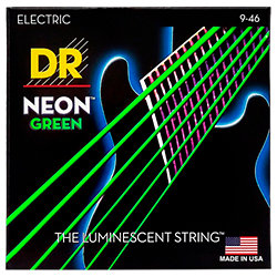 DR Strings NEON Rose Fluorescente – Jeu De Cordes Électrique Heavy 11-50 – Effet Lumineux Ultra-Voyant