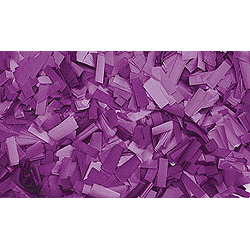 Confettis Rectangle 55 x 17mm Pourpres Showtec