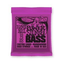 CORDES BASSE SLINKY REGULAR NICKEL 55-110 Ernie Ball