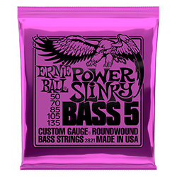 2821 POWER SLINKY 5 CORDES 50-135 Ernie Ball