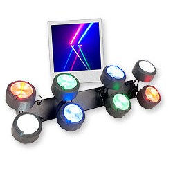 ADJ Octo Beam RGBW - Effets à LED SonoVente.com