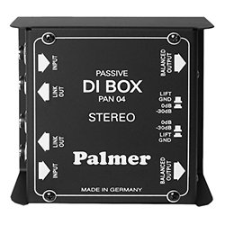 PAN 04 Boîte de direct 2 canaux passive Palmer