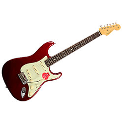 fender stratocaster candy apple red rosewood