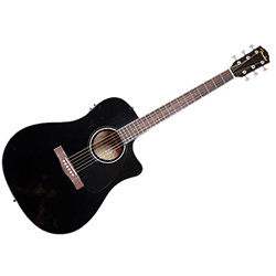 CD 60CE BLK : Guitare Folk Electro Fender - SonoVente.com