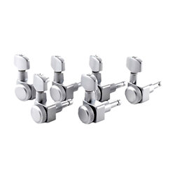 Locking Stratocaster/Telecaster Tuning Machines Brushed Chrome Fender