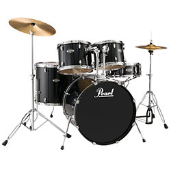 Target Fusion 20" 5 fûts Jet Black Pearl