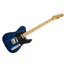 Limited Edition Sandblasted Telecaster Sapphire Blue Transparent Fender