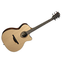 lag semi acoustic guitar