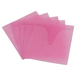 CD Sleeves 100 Pink Zomo