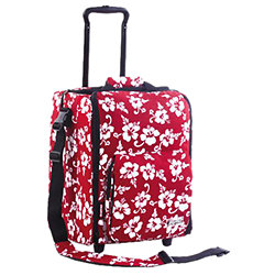 CD Trolley Premium Flower Red Zomo