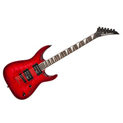 JS32TQ Dinky Arch Top Quilted Maple Trans Red Jackson