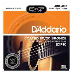 EXP10 NY Steel 10/47 Extra Light D'Addario