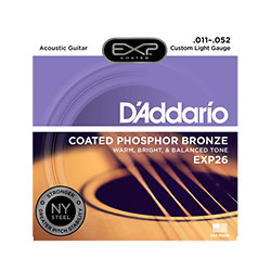 EXP26 NY Steel 11/52 Custom Light D'Addario