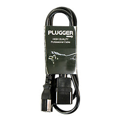 Rallonge électrique type IEC Male- IEC Femelle 1m Easy Plugger