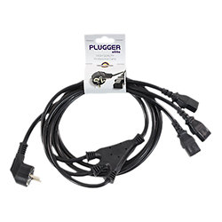 Câble d'alimentation 3 IEC Femelles - PC16 2m40 Elite Plugger