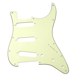 3-Ply Mint Green11-Hole Stratocaster Pickguard Fender
