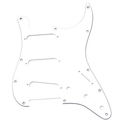 3-Ply White 11-Hole Stratocaster Pickguard Fender