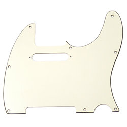 3-Ply Parchment 8-Hole Telecaster Pickguard Fender