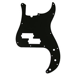 3-Ply Black 13-Hole Precision Bass Pickguard Fender