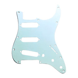 1-Ply Chrome-Plated 11-Hole Stratocaster Pickguard Fender