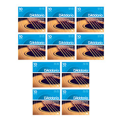 EJ16-10P Phosphor Bronze Light 12-53 D'Addario