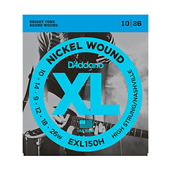 EXL150H Nickel Wound High-Strung/Nashville Tuning 10-26 D'Addario