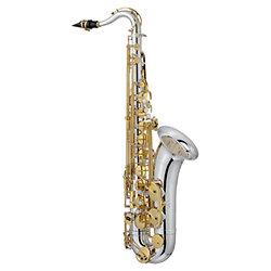 JTS 1100SGQ Saxophone Ténor, corps argenté, clés vernies, Sona Pure Jupiter