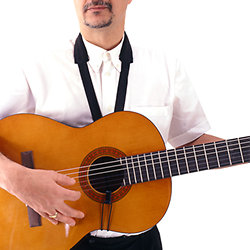 GmeDhc Sangle de guitare imprimée vintage Basse Sangle avec des Extrémités en Cuir sangle ukulele Convient pour guitare électrique Guitare acoustique Ukulélé Basse Sangle de guitare réglable