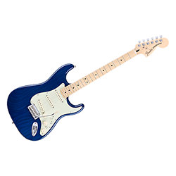 Deluxe Stratocaster Sapphire Blue Transparent Fender