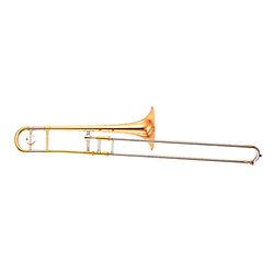 YSL 445 GE II Trombone Simple, Perce Intermédiaire, Pavillon Cuivre Rose