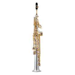 JSS 1100 SGQ Saxophone Soprano corps argenté clés vernies Sona Pure Jupiter