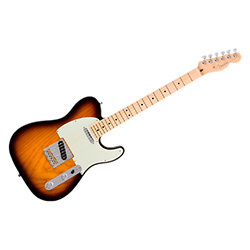 American Pro Telecaster 2 Color Sunburst MN + Etui Fender