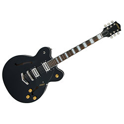 G2622 Streamliner Center Block V-Stoptail Broad'Tron Pickups Black Gretsch Guitars