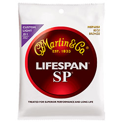 SP Lifespan MSP6050 Custom Light 11-52 Martin Strings