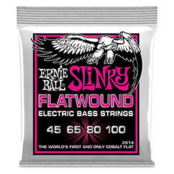 P02814 Cobalt Flatwound Bass 45-100 Ernie Ball