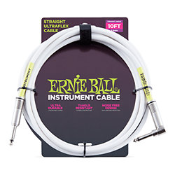Ernie Ball Ultraflex 3m White Ernie Ball