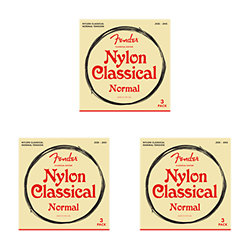 Classical/Nylon Guitar Strings - 3-Pack Fender