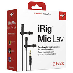 iRig Mic Lav 2 Pack IK Multimédia