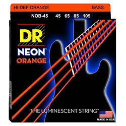 Hi Def Neon Orange NOB-45 DR Strings