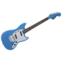 MIJ Traditional 70s Mustang RW California Blue Fender