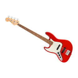 fender player jazz bass sonic red