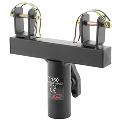 57T150 Noir / T pour structure de 150 mm