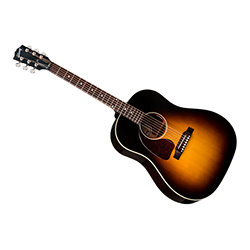 J-45 STANDARD Vintage Sunburst Lefty + étui Gibson