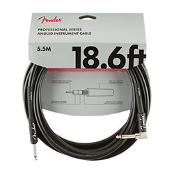 Professional Series Instrument Cable, 5,5m, Black Fender